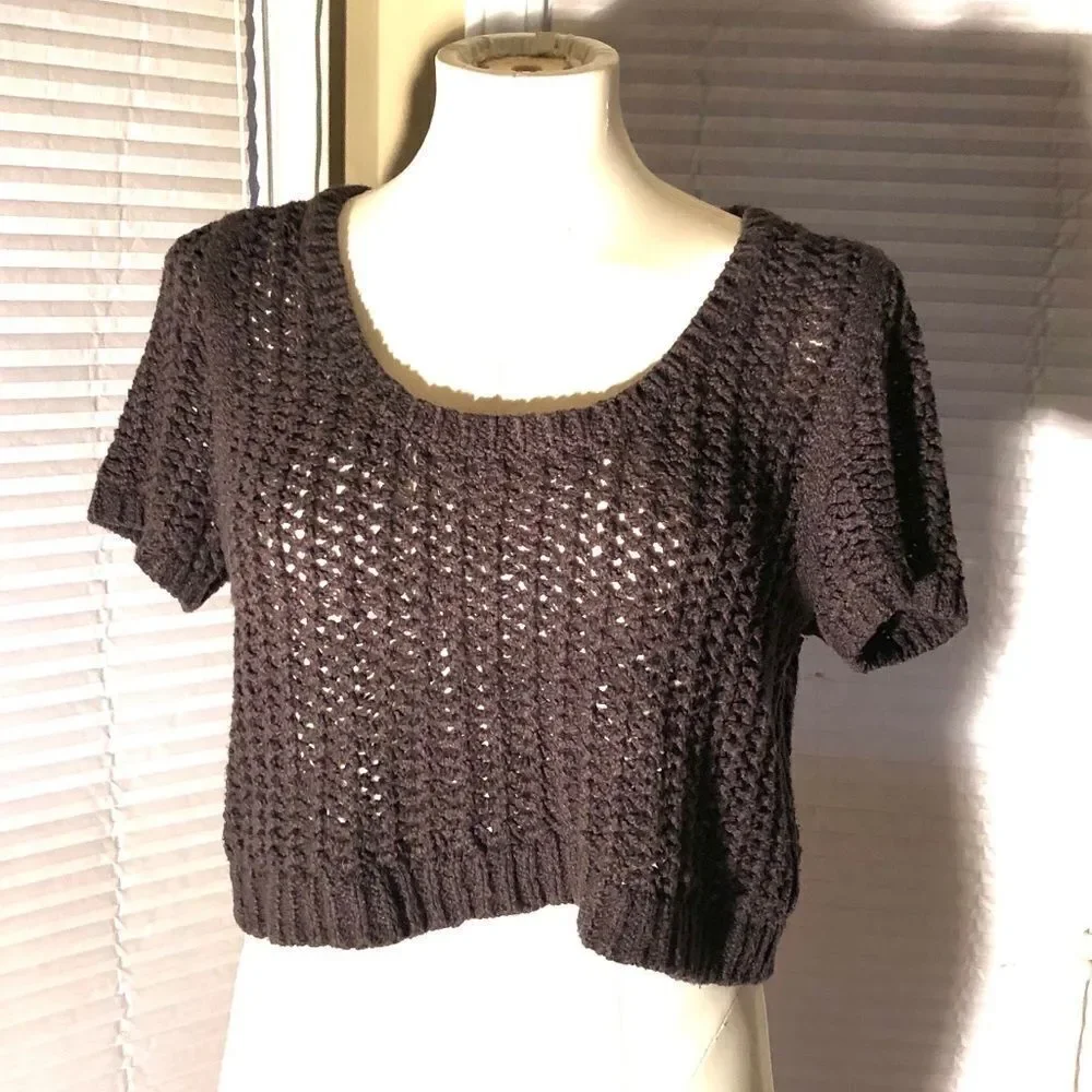 Free People crop top blouse